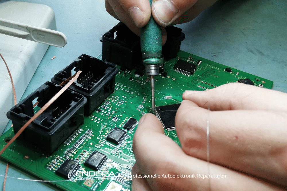 Motorsteuergerät Reparatur Continental Simons PCR Audi A3 8P